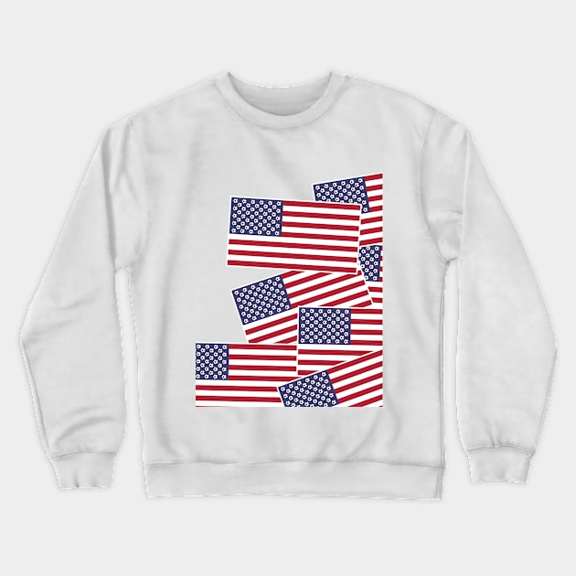 United States of Soccer Crewneck Sweatshirt by mailboxdisco